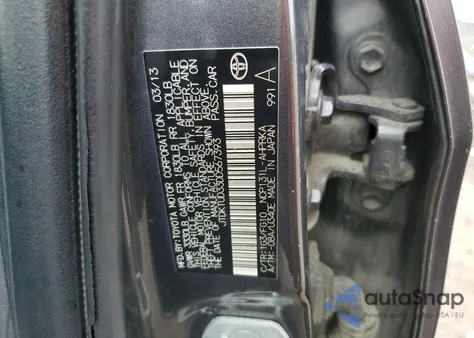 2013 Toyota Yaris from USA, damaged, VIN JTDKTUD33DD567393